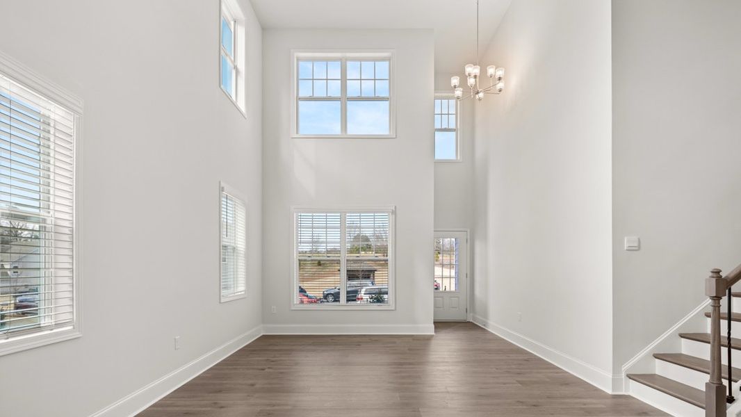Representative unfurnished interior of a home built from the Westerly by D.R. Horton in Haven Abbey, Cumming (Image 14).