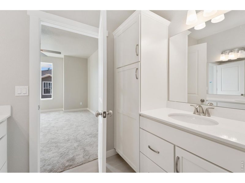 Furnished interior view inside a new home in The Lakes at Centerra - Discovery, Loveland (Image 6).