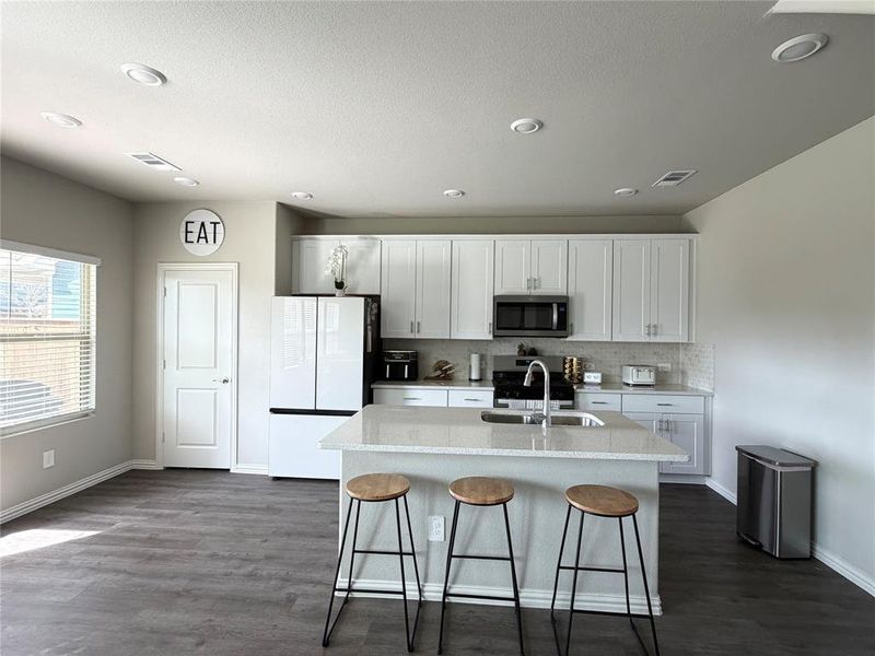 Furnished interior view inside a new home in Lakehaven - Spring Series, Farmersville (Image 16).