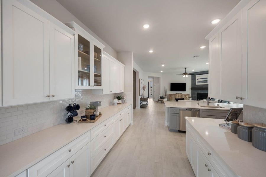 Furnished interior view inside a new home in Las Lomas, Forney (Image 18). Furnished interior view inside a new home in Las Lomas, Forney (Image 18).
