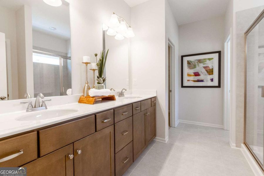 Furnished interior view inside a new home in Trellis Park, Hampton (Image 30).