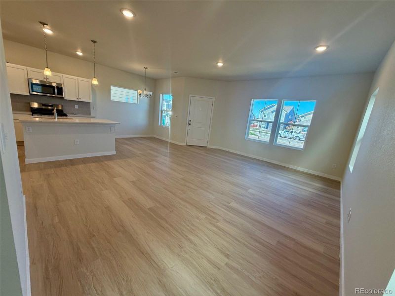 Spacious, unfurnished interior of a new home in Sky Ranch – Uptown Collection, Watkins (Image 11).