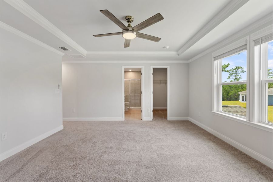 Spacious, unfurnished interior of a new home in Solserra, Shallotte (Image 22).