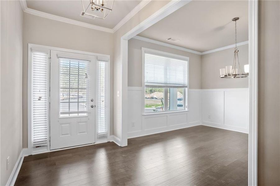 Spacious, unfurnished interior of a new home in Paces Estates, Lithia Springs (Image 27). Spacious, unfurnished interior of a new home in Paces Estates, Lithia Springs (Image 27).