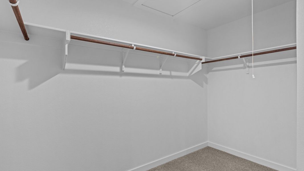 Representative unfurnished interior of a home built from the TEXAS CALI by D.R. Horton in Homestead at Parks Bell Ranch, Odessa (Image 16).