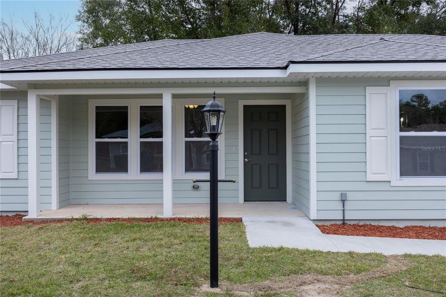 Exterior details and patio area of a home in , Gainesville (Image 19).
