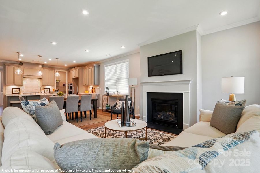 Photo is for representation purposes of floorplan only - colors, finishes, and options will vary