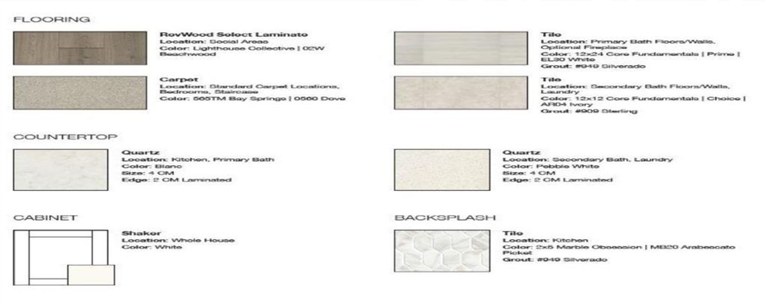 Design Selections. Home is under construction and selections are subject to change. Design Selections. Home is under construction and selections are subject to change.
