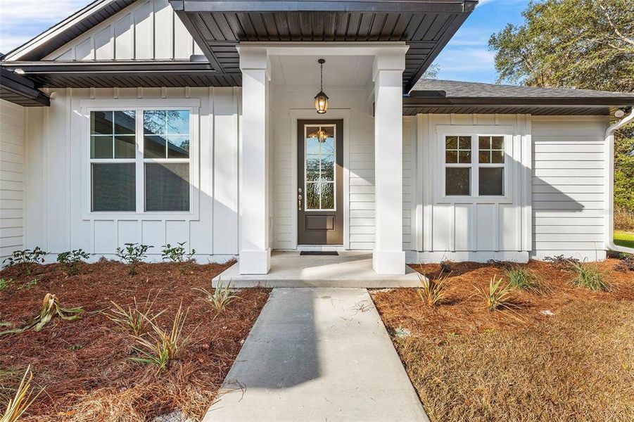 Exterior details and patio area of a home in , Lake City (Image 21). Exterior details and patio area of a home in , Lake City (Image 21).