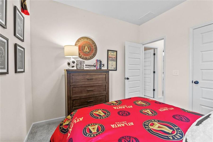 Furnished interior view inside a new home in Varnell Preserve, Dalton (Image 31).