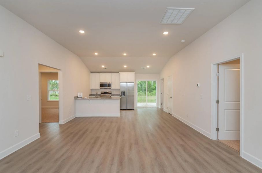 Furnished interior view inside a new home in Old Shoals, Monetta (Image 3).