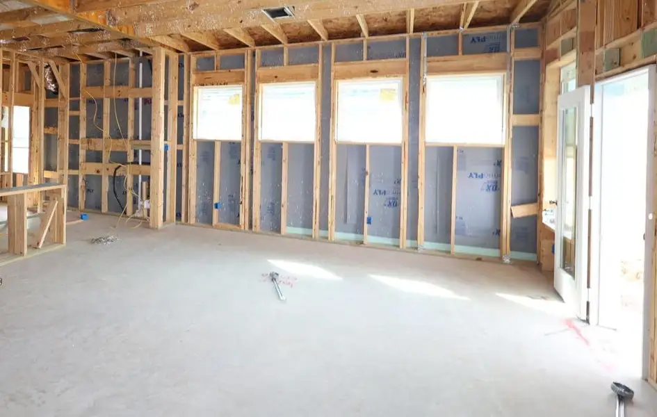 In-progress construction of a new home in The Grand Prairie 50’, Hockley, TX (Image 5). In-progress construction of a new home in The Grand Prairie 50’, Hockley, TX (Image 5).