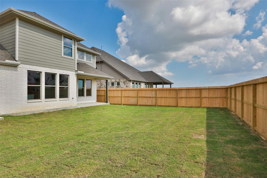 Exterior details and patio area of a home in Westland Ranch, League City (Image 2). Exterior details and patio area of a home in Westland Ranch, League City (Image 2).