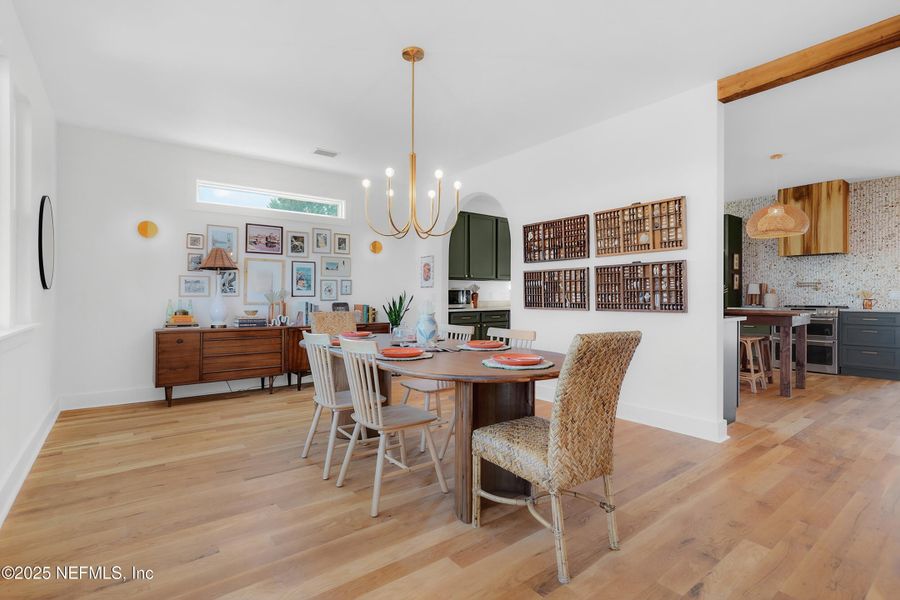 Furnished interior view inside a new home in , St. Augustine (Image 17).