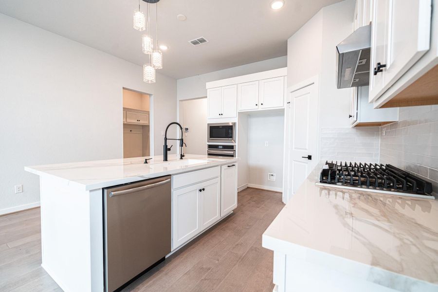 Furnished interior view inside a new home in , Katy (Image 8). Furnished interior view inside a new home in , Katy (Image 8).