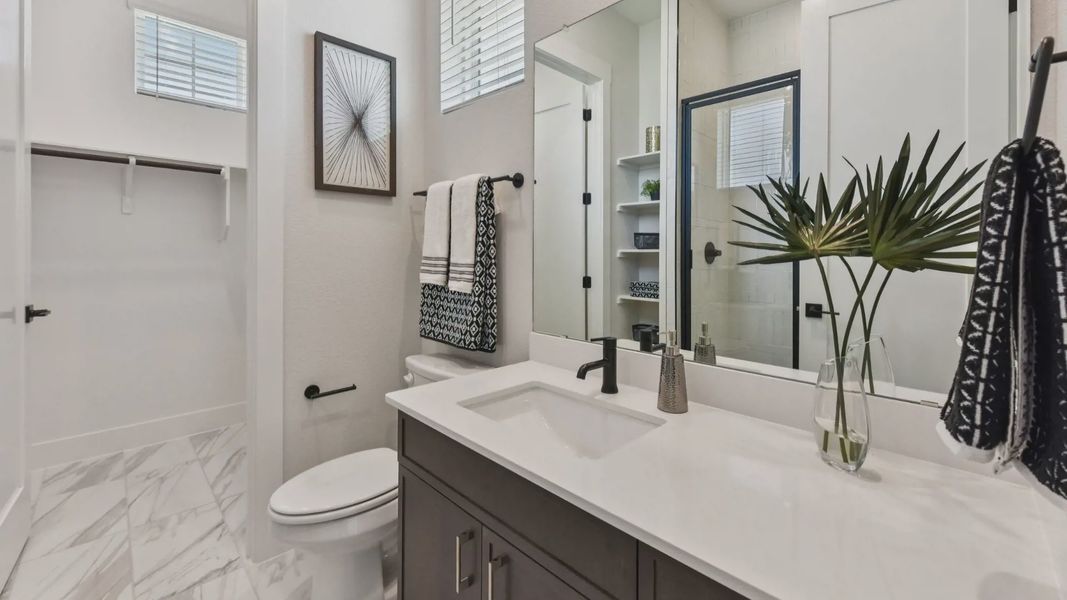 Representative furnished interior of a home built from the Franklin by Chesmar Homes in Feathergrass, Florence (Image 8).