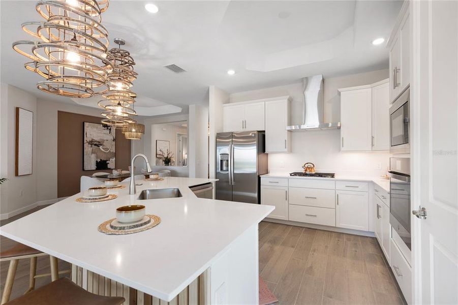 Furnished interior view inside a new home in Calusa Country Club, Lakewood Ranch (Image 15).