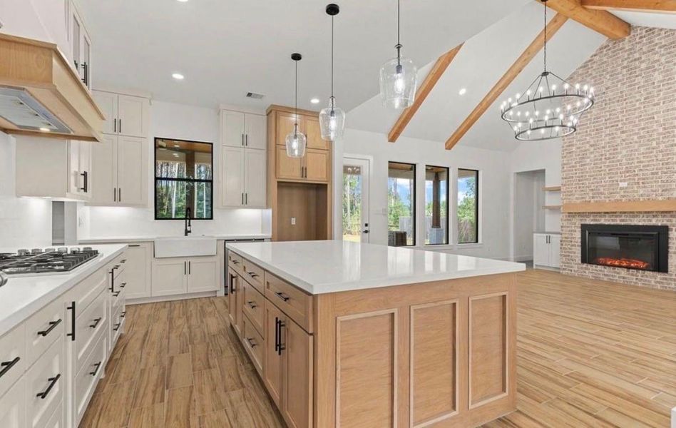 Not actual home this is from previous built