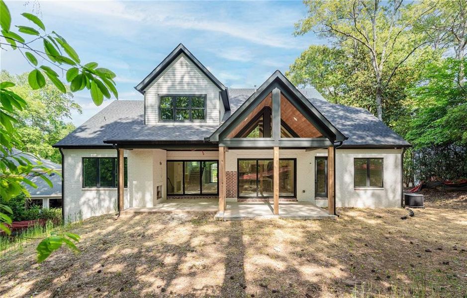 In-progress construction of a new home in , Atlanta, GA (Image 25).