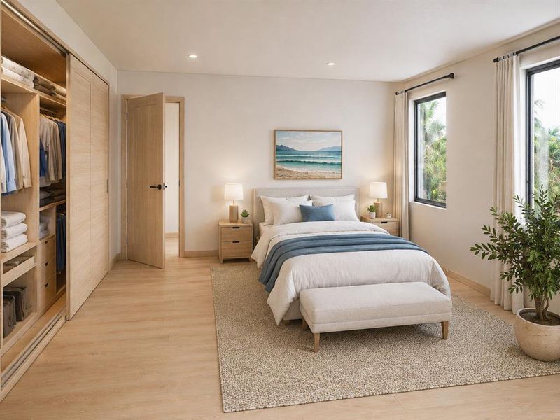 Furnished interior view inside a new home in , Port Charlotte (Image 5). Furnished interior view inside a new home in , Port Charlotte (Image 5).