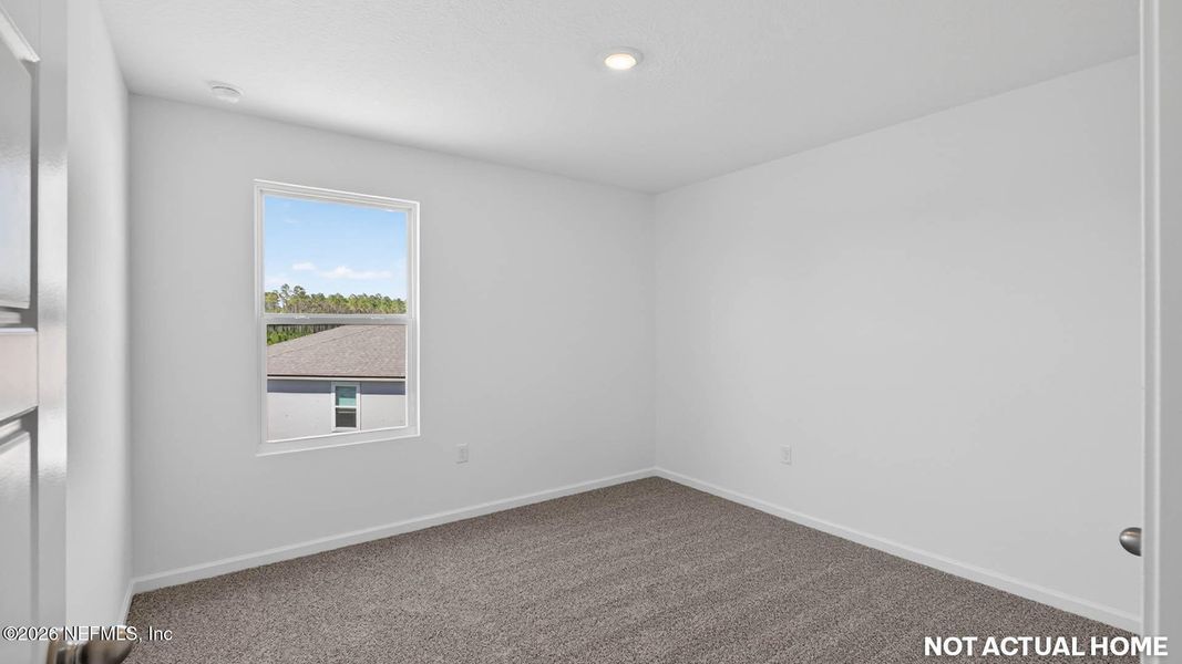 Spacious, unfurnished interior of a new home in The Arbors, Jacksonville (Image 25).