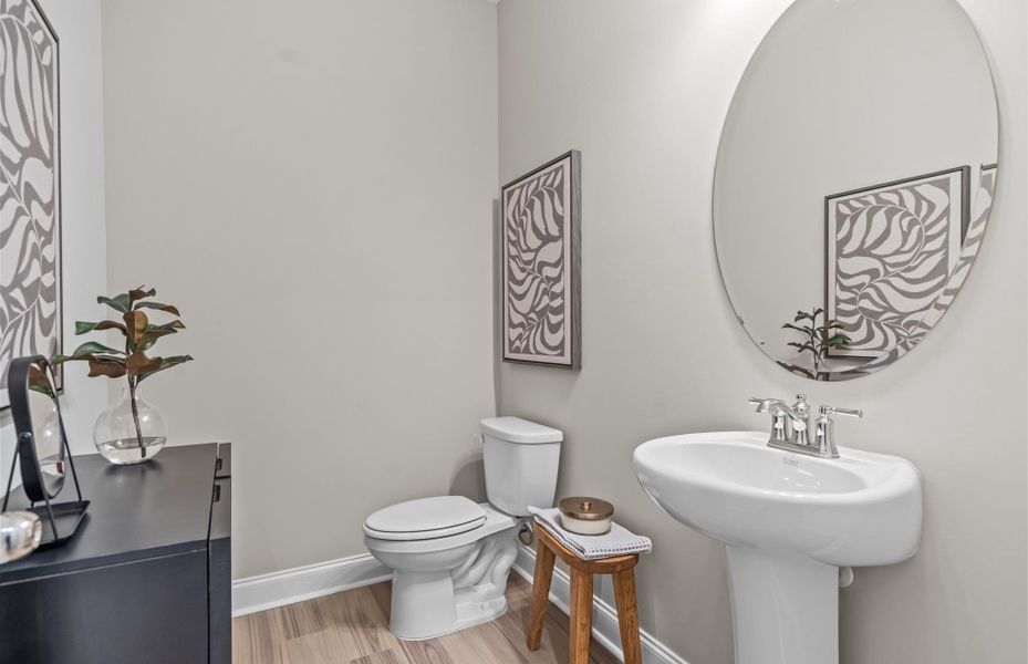 Furnished interior view inside a new home in Fox Hollow, Spartanburg (Image 30).