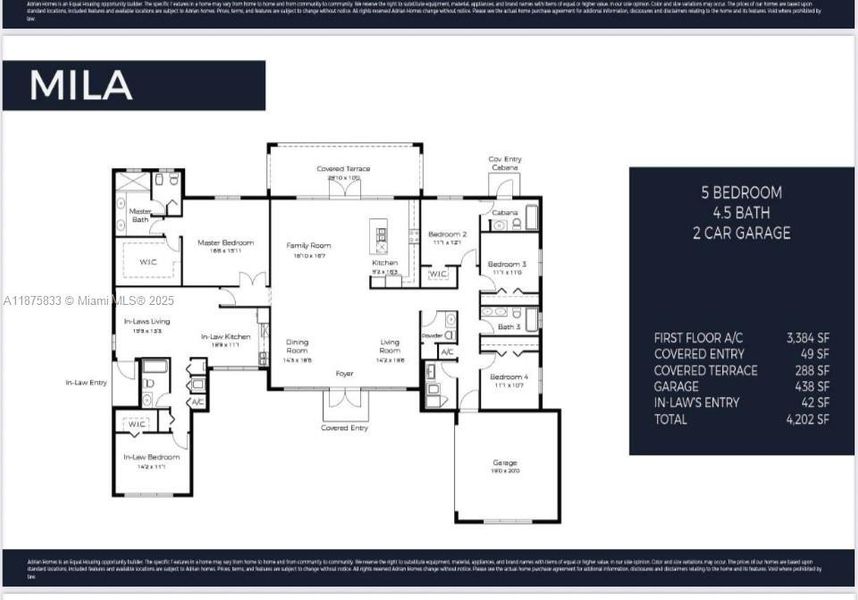 2D floor plan layout of this home in , Homestead, FL (Image 2). 2D floor plan layout of this home in , Homestead, FL (Image 2).