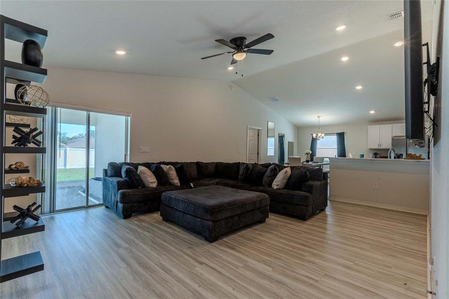 Furnished interior view inside a new home in , Zephyrhills (Image 6).