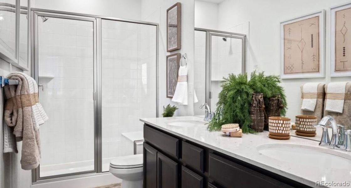 Primary Bath - Model Photo Primary Bath - Model Photo