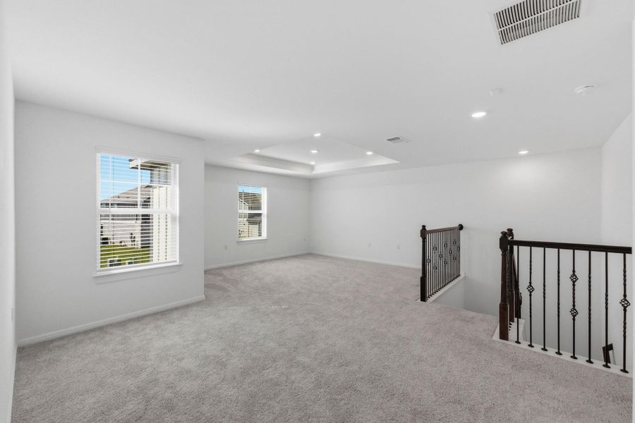 Spacious, unfurnished interior of a new home in East Parke, Austin (Image 20). Spacious, unfurnished interior of a new home in East Parke, Austin (Image 20).