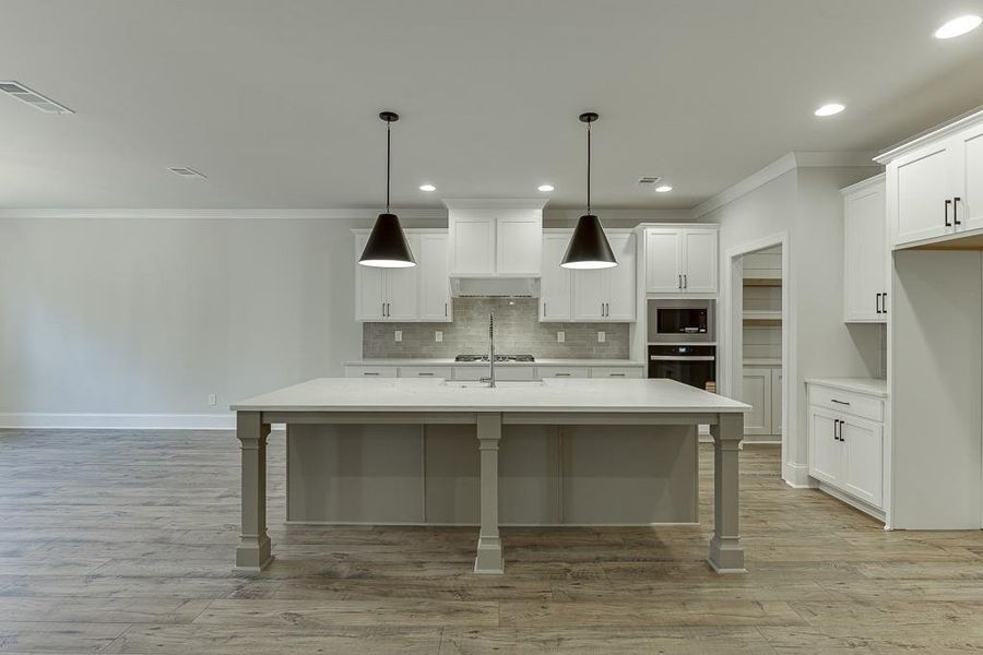 Furnished interior view inside a new home in , Bishop (Image 22).