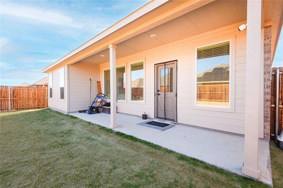 Entrance to property featuring a patio area Entrance to property featuring a patio area