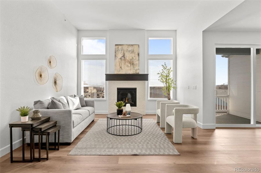 Furnished interior view inside a new home in Deer Creek, Littleton (Image 26).