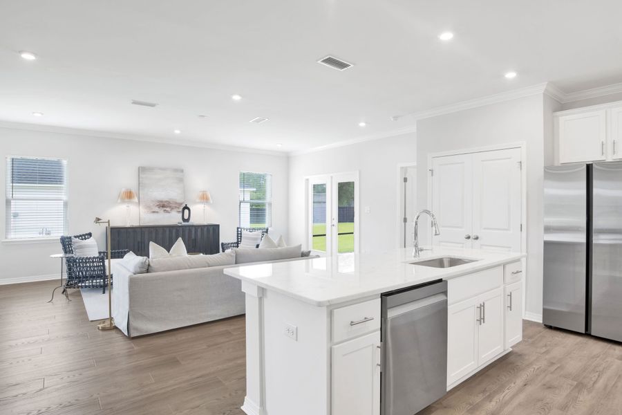 Representative furnished interior of a home built from the Ashton by Maronda Homes in Malabar Springs, Palm Bay (Image 43).