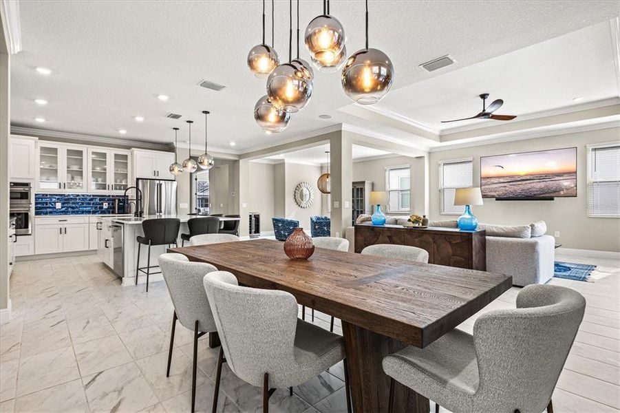 Furnished interior view inside a new home in , Bradenton (Image 65).