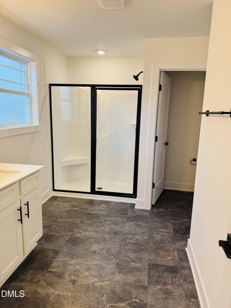 primary bath and shower 1