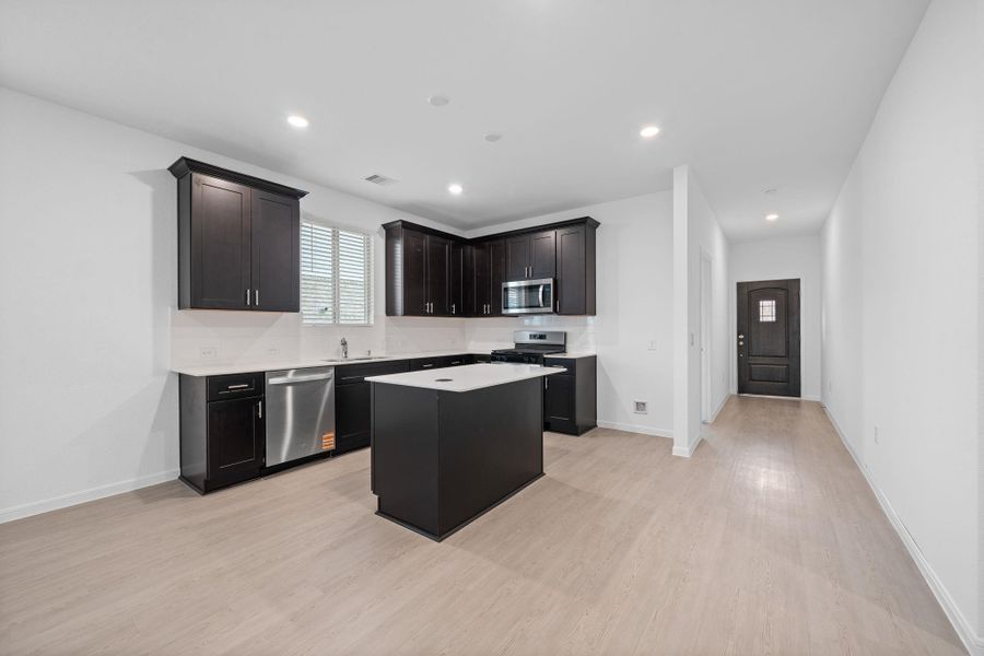Furnished interior view inside a new home in Bay Creek, Baytown (Image 5).