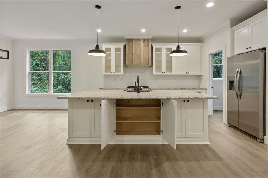 Furnished interior view inside a new home in , Canton (Image 15).