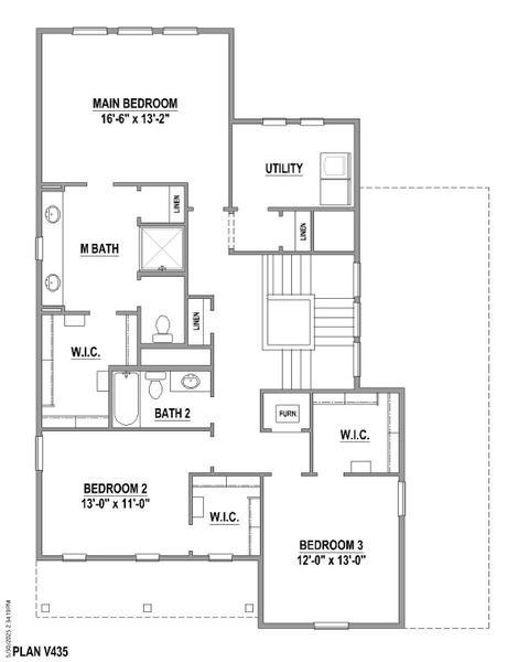 Plan V435 2nd Floor