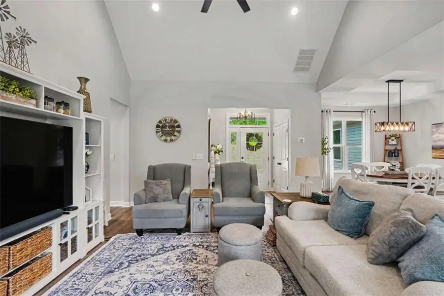 Furnished interior view inside a new home in , Griffin (Image 13). Furnished interior view inside a new home in , Griffin (Image 13).