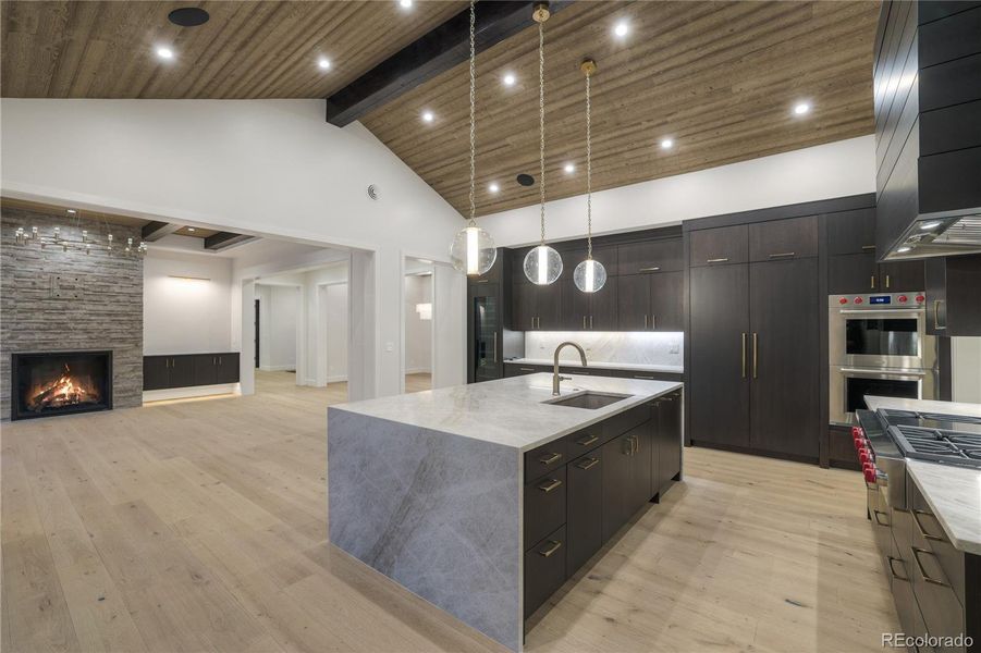 Furnished interior view inside a new home in , Keystone (Image 5).