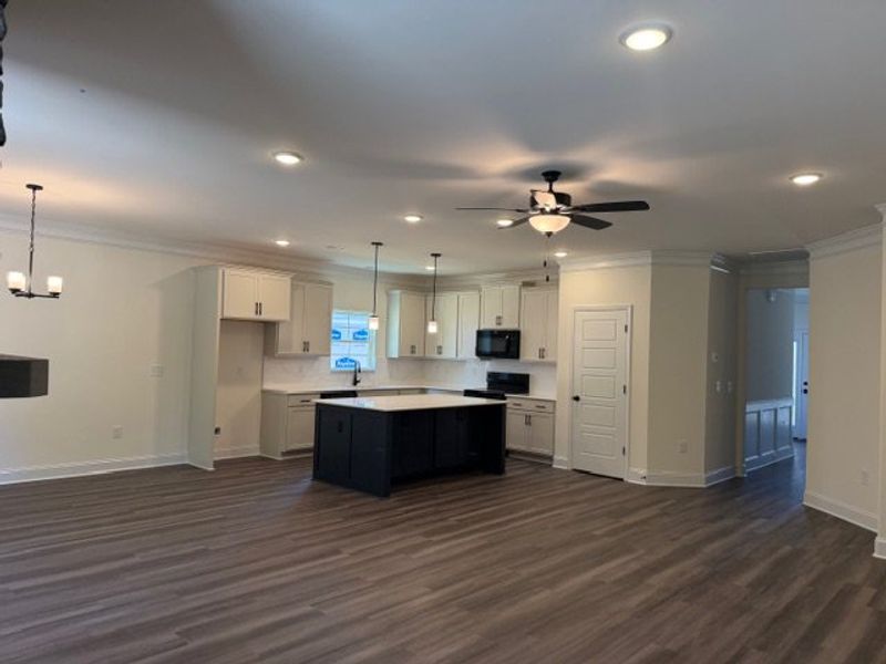 Furnished interior view inside a new home in Royal Pines, Trinity (Image 5).