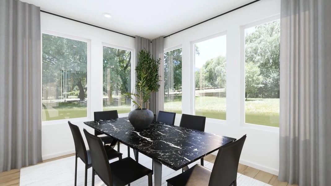 Furnished interior view inside a new home in Kresston, Montgomery (Image 15).