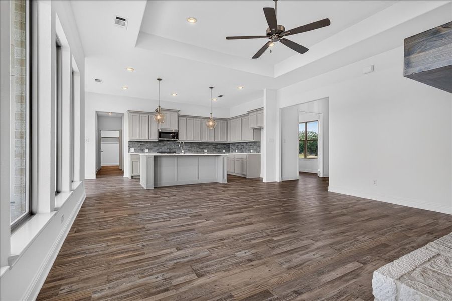 Spacious, unfurnished interior of a new home in Taylor Ranch, Springtown (Image 38).