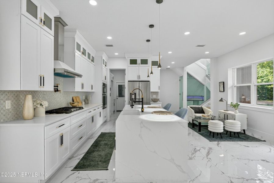 Furnished interior view inside a new home in , Jacksonville (Image 13).