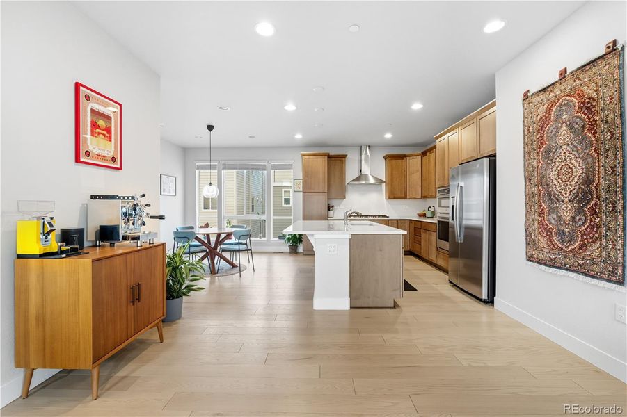 Furnished interior view inside a new home in , Littleton (Image 15).