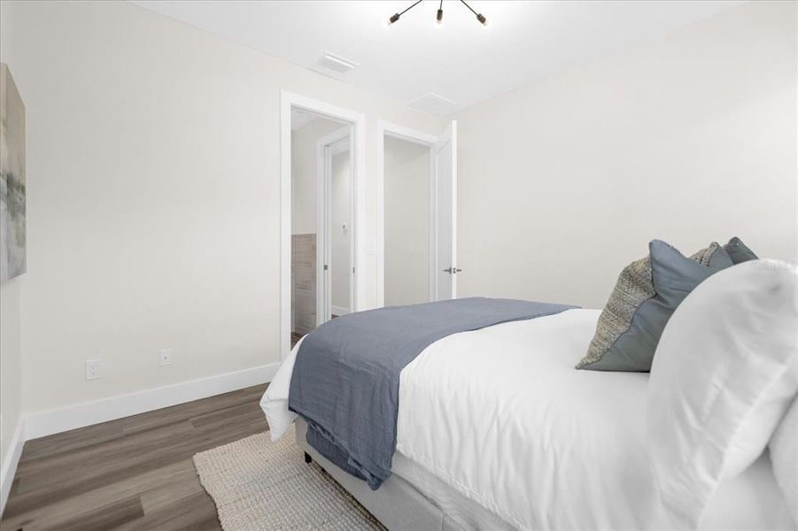 Furnished interior view inside a new home in , Rotonda West (Image 29).