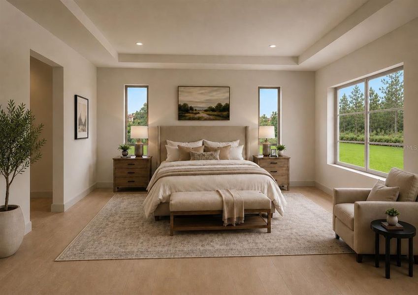 Furnished interior view inside a new home in , Orlando (Image 7).