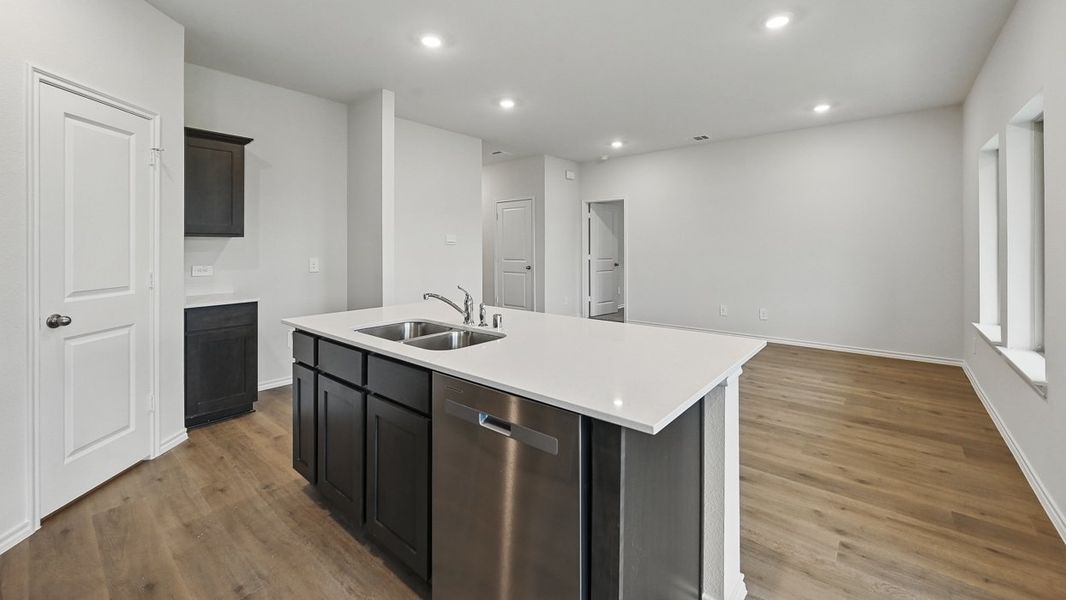 Furnished interior view inside a new home in Oak Valley Estates, Bullard (Image 14).
