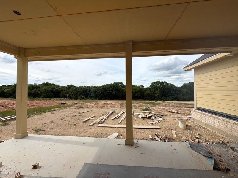 In-progress construction of a new home in Eagle Ridge Estates, Weatherford, TX (Image 10).